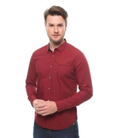 CAMISA MASC M/L SARJA ALGODÃO