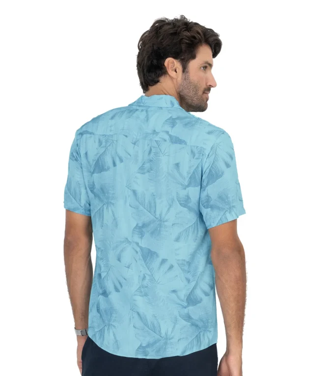 Camisa Masculina Estampada 100% Viscose