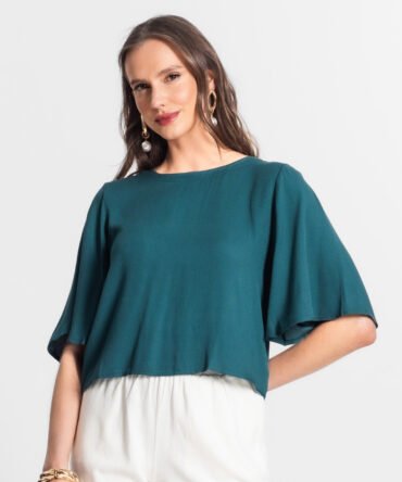 Blusa Feminina Manga Curta Endless