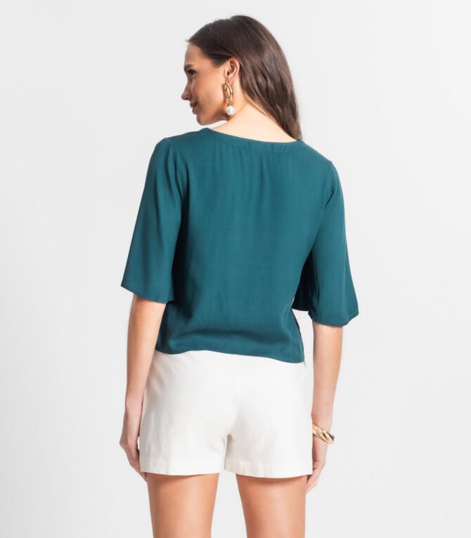 Blusa Feminina Manga Curta Endless