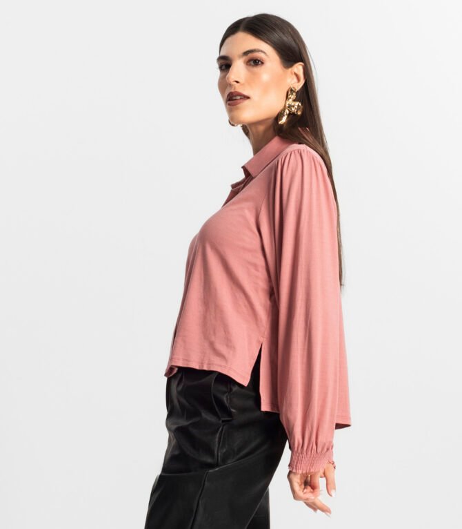 Camisa Feminina Manga Longa